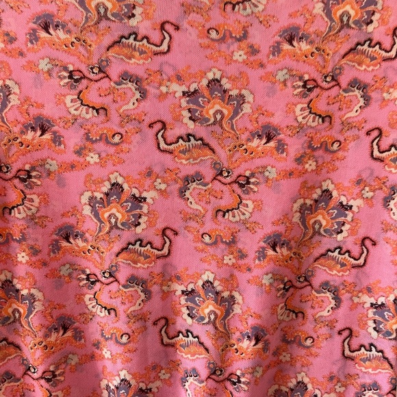 Free People Cosmo Cuff Top Pink Purple Sheer Mesh Festival Long Sleeve S - Picture 5 of 8